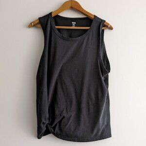 DSG Black Knotted Tank Top Size 2X